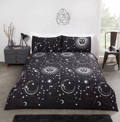 Celestial Kids Children Bedding Single Double Duvet Quilt Cover Set