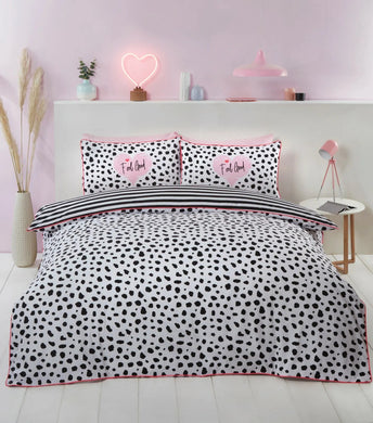 Duvet Cover Bedding Set + Pillowcase Single Double King Size Luxury Quilt Cover - Dalmatian