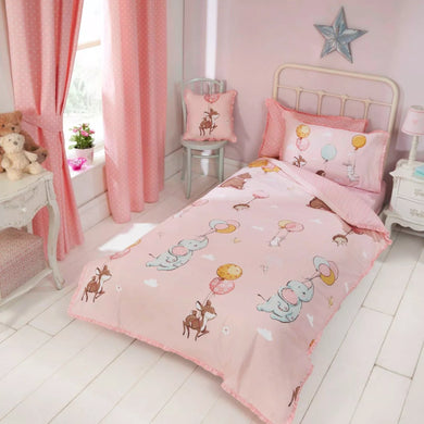 Elephant	& Deer Kids Children Bedding Duvet Quilt Cover Set