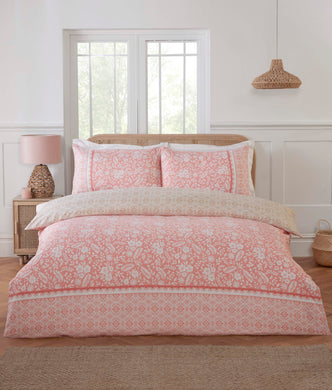 Eleanor Microfiber Duvet Cover Bedding Set and Pillowcase Single Double King Quilt Cover