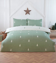 Load image into Gallery viewer, Fir Microfiber Duvet Cover Bedding Set and Pillowcase Single Double King Quilt Cover