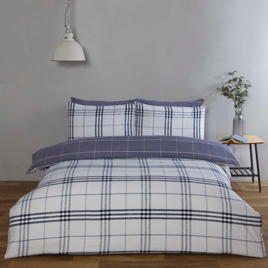 Harris Microfiber Duvet Cover Bedding Set and Pillowcase Single Double King Quilt Cover