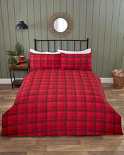 Load image into Gallery viewer, Fergus Microfiber Duvet Cover Bedding Set and Pillowcase Single Double King Quilt Cover