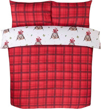 Load image into Gallery viewer, Fergus Microfiber Duvet Cover Bedding Set and Pillowcase Single Double King Quilt Cover