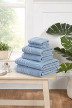 Load image into Gallery viewer, Premium Cotton Towels Set – Face, Hand, Bath Towels &amp; Bath Sheets | Soft, Thick &amp; Absorbent