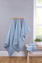 Load image into Gallery viewer, Premium Cotton Towels Set – Face, Hand, Bath Towels &amp; Bath Sheets | Soft, Thick &amp; Absorbent