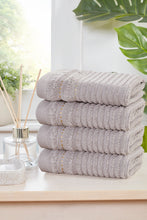 Load image into Gallery viewer, Premium Cotton Towels Set – Face, Hand, Bath Towels &amp; Bath Sheets | Soft, Thick &amp; Absorbent