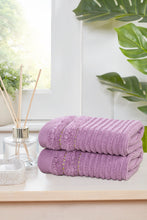 Load image into Gallery viewer, Premium Cotton Towels Set – Face, Hand, Bath Towels &amp; Bath Sheets | Soft, Thick &amp; Absorbent