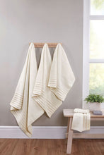 Load image into Gallery viewer, Premium Cotton Towels Set – Face, Hand, Bath Towels &amp; Bath Sheets | Soft, Thick &amp; Absorbent