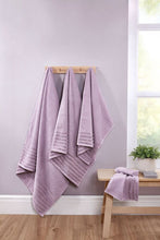 Load image into Gallery viewer, Premium Cotton Towels Set – Face, Hand, Bath Towels &amp; Bath Sheets | Soft, Thick &amp; Absorbent