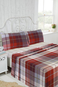 All-Season 4 PCS Comfort Brushed Cotton Bedding Set – Multiple Sizes