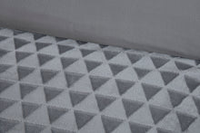 Load image into Gallery viewer, Diamond Cut Velvet Duvet Cover Set with Soft Fleece Reverse