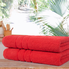 Load image into Gallery viewer, 2 Pack Jumbo Bath Towels – Quick Dry, Super Absorbent