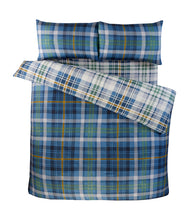 Load image into Gallery viewer, Regalia Printed Microfiber 4PCS Bedding Set – Duvet Cover, Fitted Sheet &amp; Pillowcases