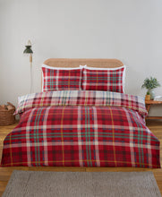 Load image into Gallery viewer, Regalia Printed Microfiber 4PCS Bedding Set – Duvet Cover, Fitted Sheet &amp; Pillowcases