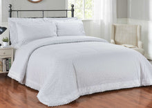 Load image into Gallery viewer, Richmond Bedding Set – Embroidered Duvet Cover &amp; Pillowcases for All Bed Sizes