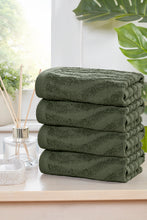 Load image into Gallery viewer, Premium 100% Cotton Face, Hand  Bath Towels &amp; Bath Sheets – Soft, Thick &amp; Absorbent