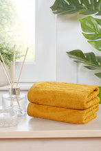 Load image into Gallery viewer, Premium 100% Cotton Face, Hand  Bath Towels &amp; Bath Sheets – Soft, Thick &amp; Absorbent