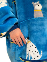 Load image into Gallery viewer, Skater Dogs Oversized Hoodie – Warm &amp; Cozy Wearable Blanket