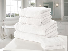 Load image into Gallery viewer, Luxury 6 Pieces Towel Sets 500 GSM Clearance Price Bath Towel Hand Towel Face Towels