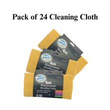 Load image into Gallery viewer, 24 Pack Microfibre Cleaning Cloths – Reusable Kitchen, Dish &amp; Surface Towels