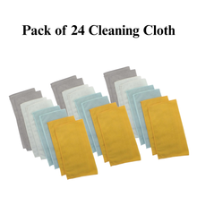 Load image into Gallery viewer, 24 Pack Microfibre Cleaning Cloths – Reusable Kitchen, Dish &amp; Surface Towels