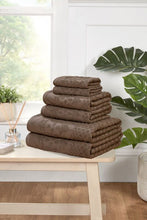 Load image into Gallery viewer, Premium Cotton Towels Set – Face, Hand, Bath Towels &amp; Bath Sheets | Soft, Thick &amp; Absorbent