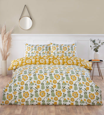 Victorian Bloom Microfiber Duvet Cover Bedding Set and Pillowcase Single Double King Quilt Cover