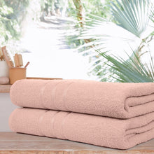 Load image into Gallery viewer, 2 Pack Jumbo Bath Towels – Quick Dry, Super Absorbent