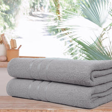 Load image into Gallery viewer, 2 Pack Jumbo Bath Towels – Quick Dry, Super Absorbent