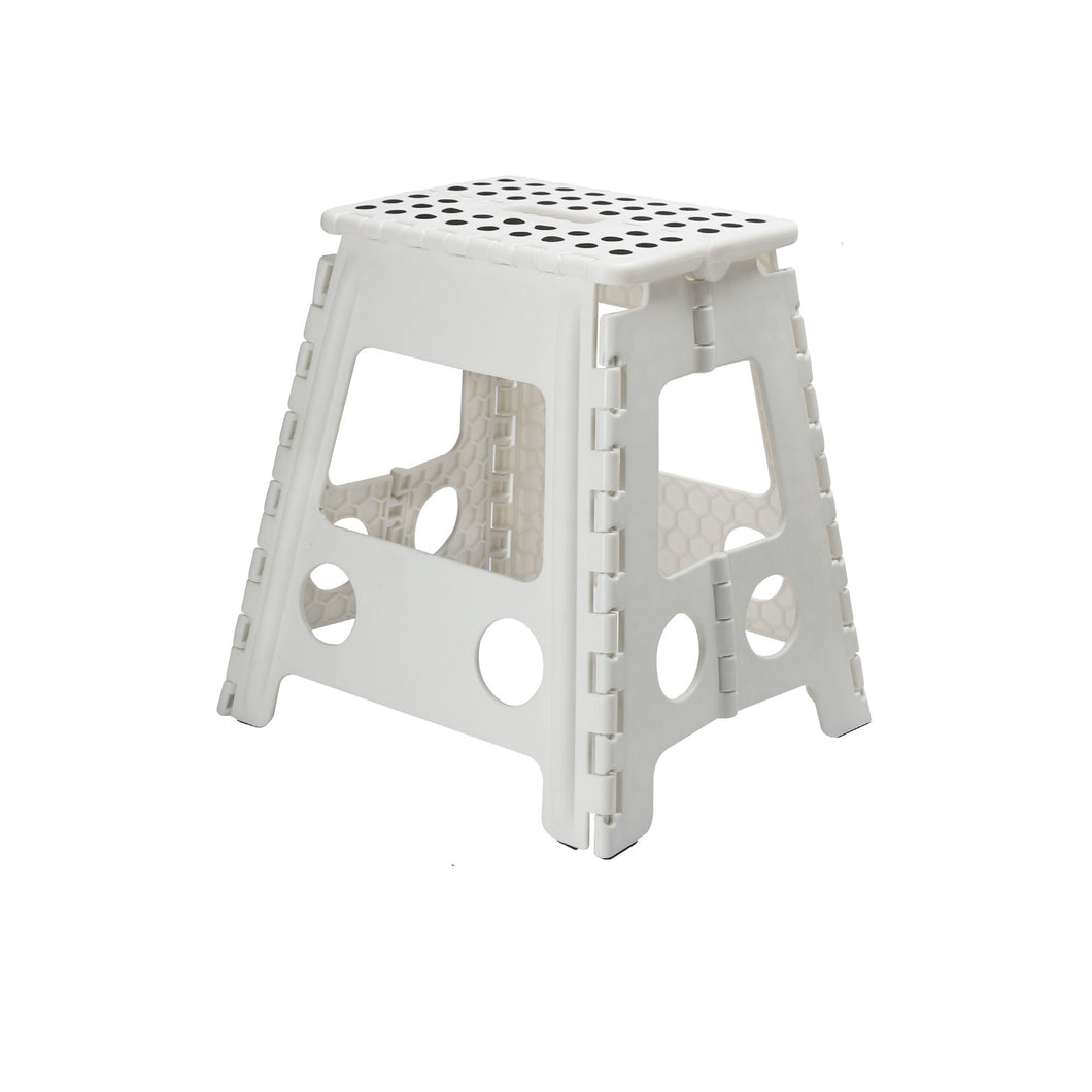 Folding Step Stool Plastic Heavy Duty Multi Purpose Easy Foldable Home Kitchen