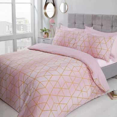 Duvet Cover Bedding Set + Pillowcase Single Double King Size Luxury Quilt Cover - Calvin