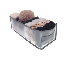 Load image into Gallery viewer, Premium 3-Pack Foldable Drawer Organisers – 7-Section Storage Boxes for Accessories