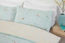 Load image into Gallery viewer, Duvet Cover Bedding Set + Pillowcase Luxury Quilt Cover - Daisy Duck Egg