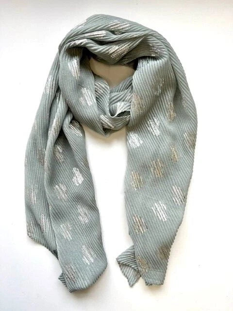 Pack of 5 Ladies Scarves – Assorted Large Scarf, Shawl & Head Wraps