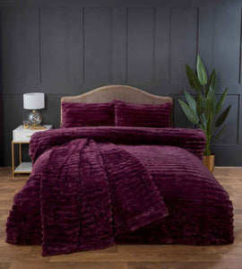 Rabbit Fur Duvet Cover Set – Ultra Soft & Warm Bedding – All Sizes