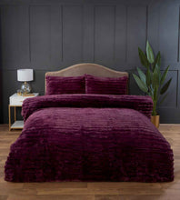 Load image into Gallery viewer, Rabbit Fur Duvet Cover Set – Ultra Soft &amp; Warm Bedding – All Sizes