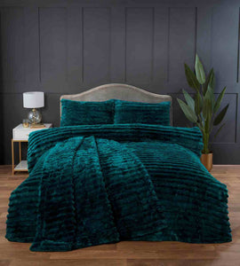Rabbit Fur Duvet Cover Set – Ultra Soft & Warm Bedding – All Sizes