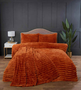 Rabbit Fur Duvet Cover Set – Ultra Soft & Warm Bedding – All Sizes