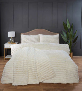 Rabbit Fur Duvet Cover Set – Ultra Soft & Warm Bedding – All Sizes