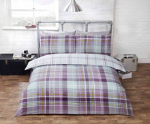 Load image into Gallery viewer, Hamilton Tartan Check Duvet Cover Set Pillow Cases Quilt Cover Bedding Set