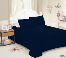 Load image into Gallery viewer, Luxury Polycotton Dyed Plain Flat Sheet Single Double King