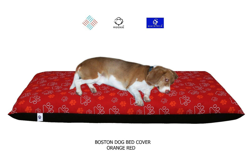 DOG BED COVER LARGE SIZE REMOVABLE ZIPPED COVER WASHABLE PET SUPPLIES DOG BED