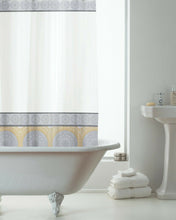 Load image into Gallery viewer, NEW MODERN DESIGN PEVA SHOWER BATHROOM CURTAIN WITH RING HOOKS 180 X 180 CM