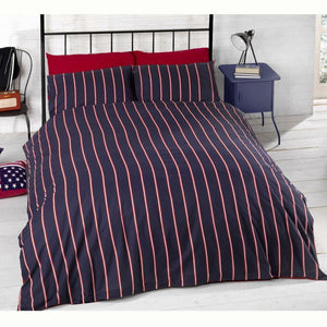 Don't Wake Me Up Duvet Quilt Cover Stripe Boys / Girls Funny Quote Text Bedding
