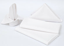 Load image into Gallery viewer, 12 Pack Napkins Table Linen Dinner Cloth Poly Cotton Hotel Wedding 45 cm x 45 cm