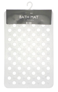 Bath Shower Mat Non-Slip PVC Bathroom Rubber Mats Anti Slip Suction 61 cm x 38 cm
