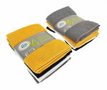 Load image into Gallery viewer, 4 Pack Large Microfiber Kitchen Tea Towel Set Dish Drying Absorbent 4 Colours