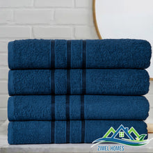 Load image into Gallery viewer, 4Pcs Luxury Large Bath Sheets 100% Cotton Bathroom Shower Towel Sheet Pack Of 4