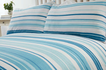 Load image into Gallery viewer, Stratford Stripe Duvet Cover Set Pillow Cases Quilt Cover Bedding Set